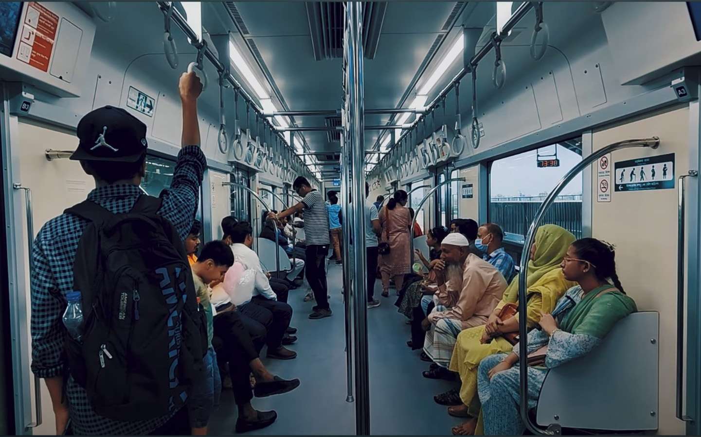 The Day in Dhaka Metro Rail